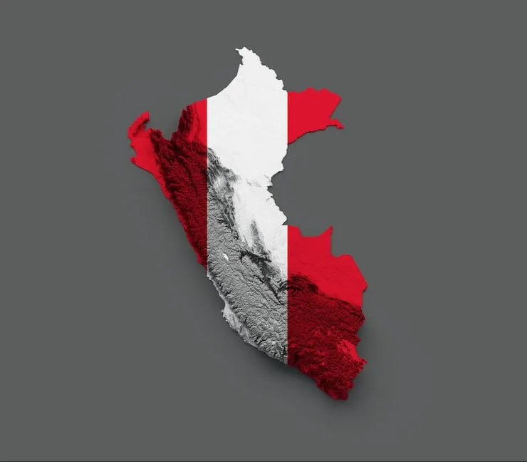 Mapa del Perú